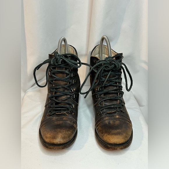 Freebird by Steven Gage Distressed Leather Boots | 9 - Picture 3 of 10